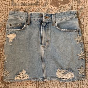 CARMAR DENIM SKIRT